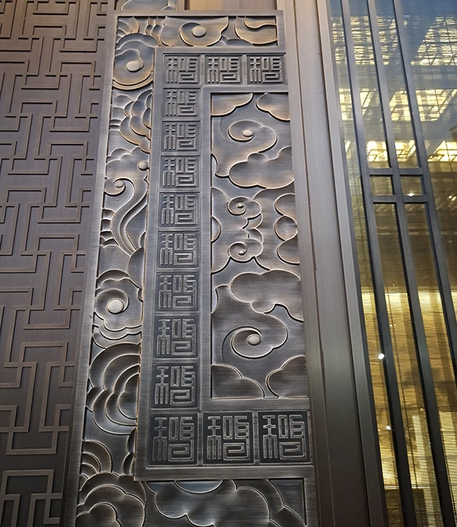 Brass Copper Carved Door Handle: Give Your House the Beauty of Classics!