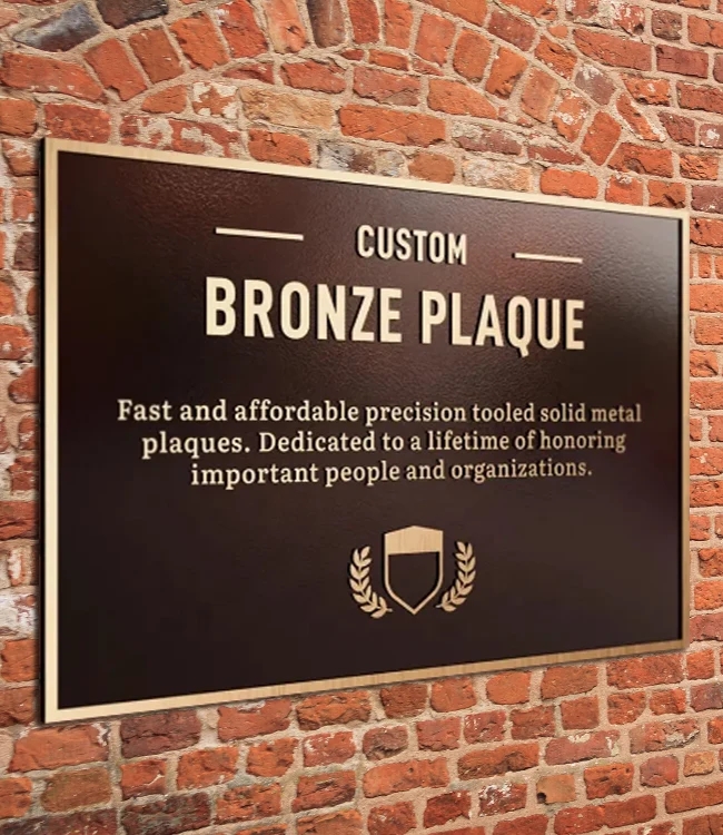 What are the Advantages of Using Brass Material for Brass Copper Carved Address Plaque?