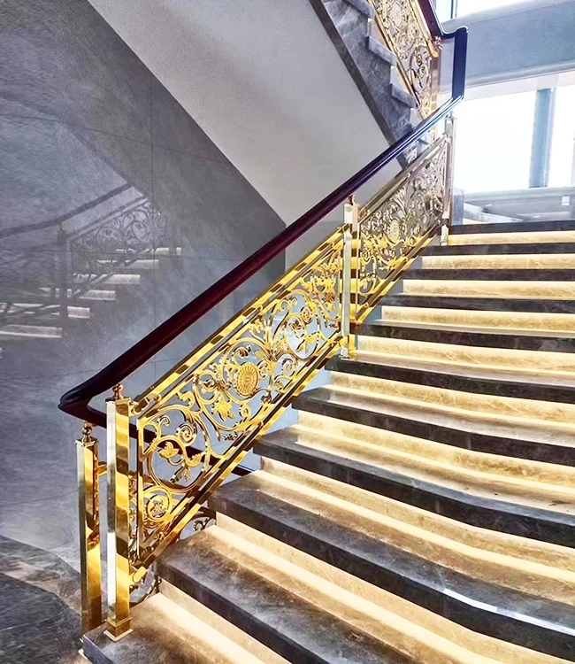 What are the Advantages of Modern Style Stair Railing made of High-quality Materials such as Stainless Steel, Tempered Glass, or Aluminum?